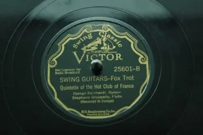 Archive image: Quintette du Hot Club de France - Django Reinhardt