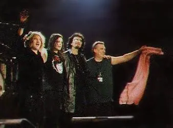 Archive image: «Black Sabbath» на сцэне «Schleyerhalle» у Штутгарце, Германія. «Reunion Tour».