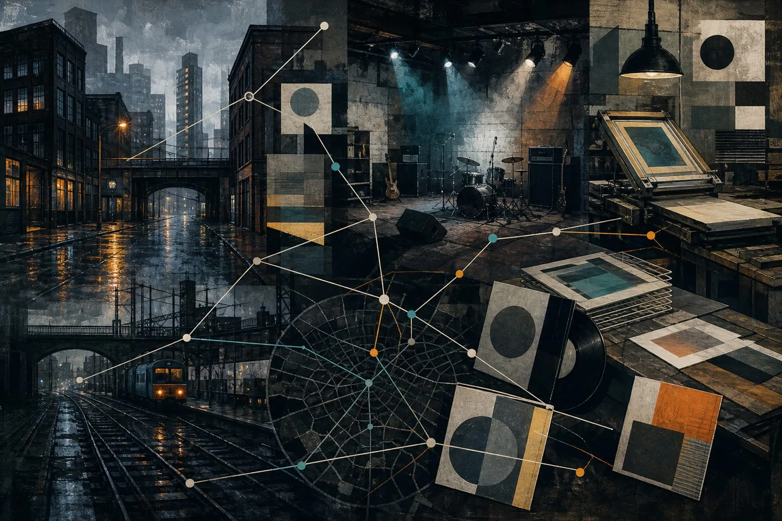Editorial illustration visualizing a musical, technical, or social idea discussed in this story.