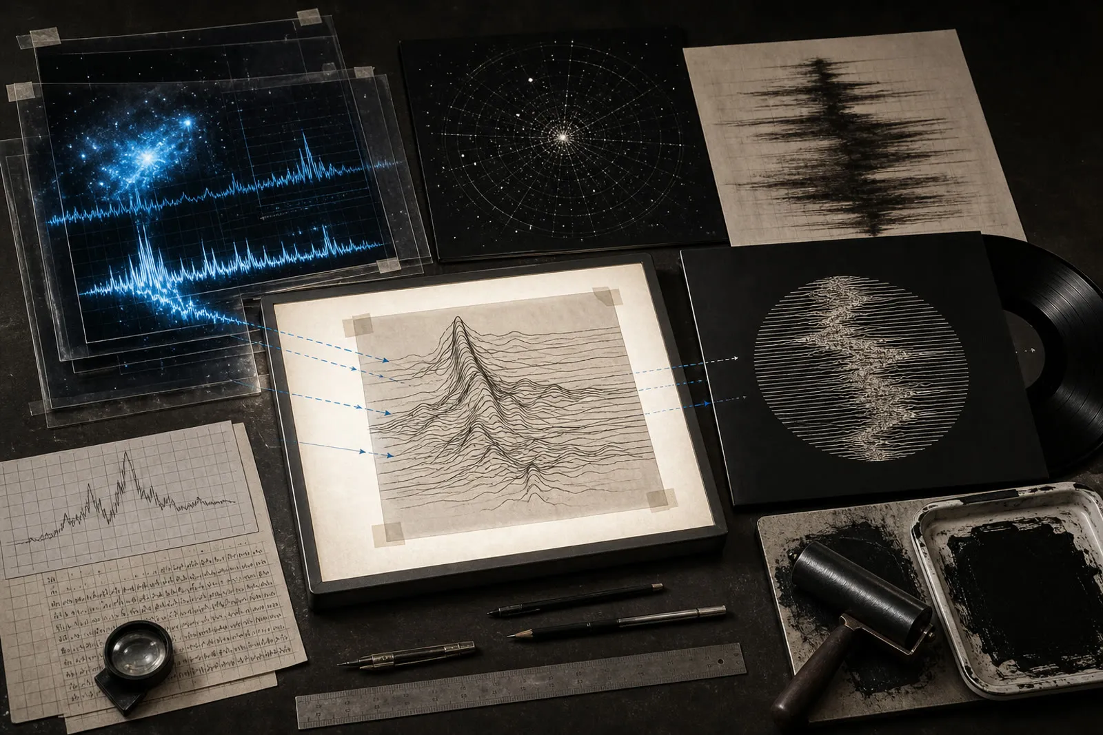 Editorial illustration visualizing a musical, technical, or social idea discussed in this story.