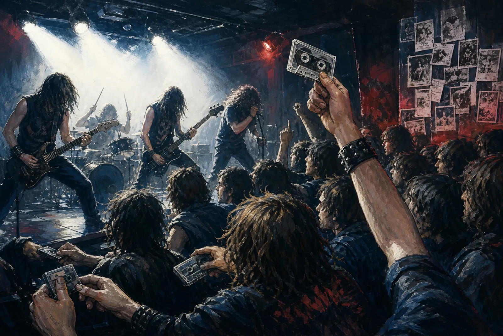 Editorial illustration visualizing a musical, technical, or social idea discussed in this story.