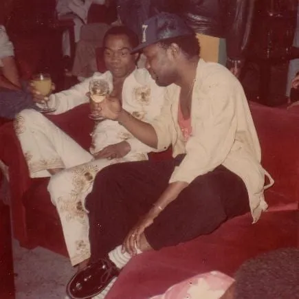 Archive image: WAÏPA ET FELA KUTI