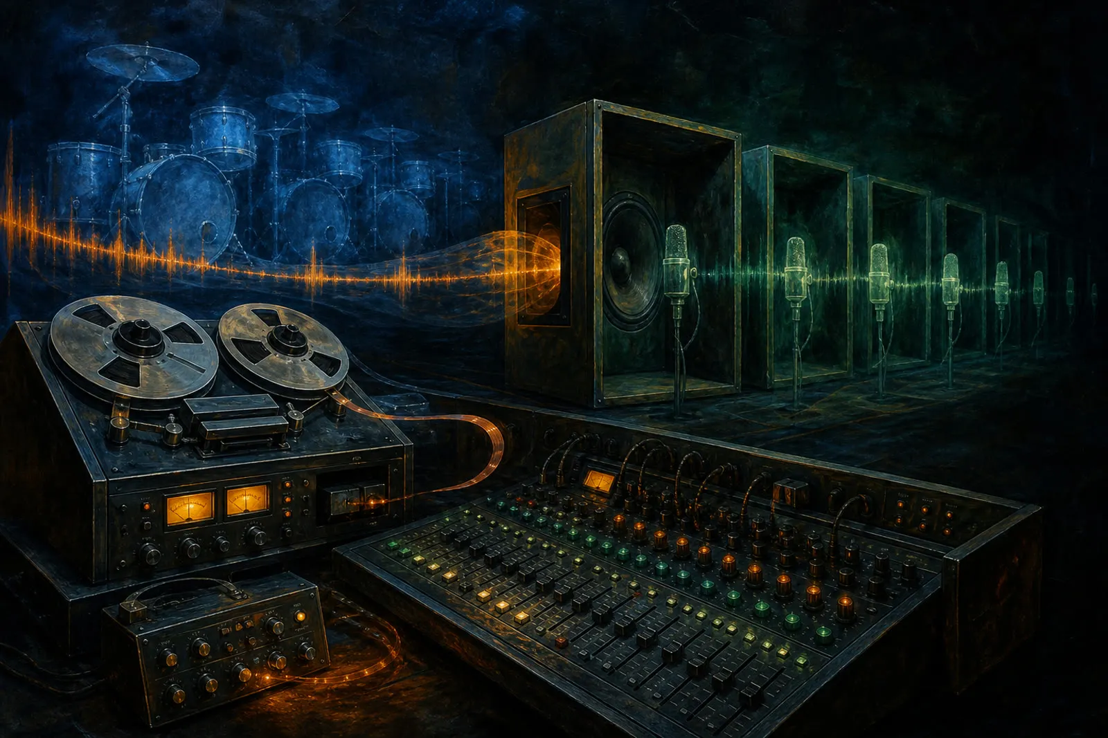 Editorial illustration visualizing a musical, technical, or social idea discussed in this story.