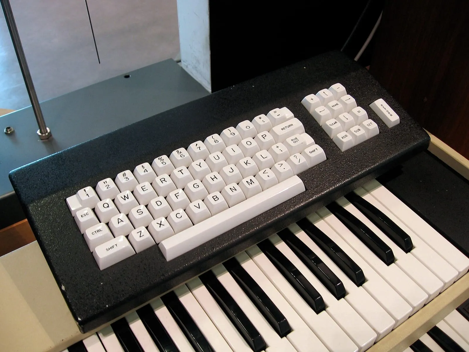Archive image: Fairlight's ASCII keyboard