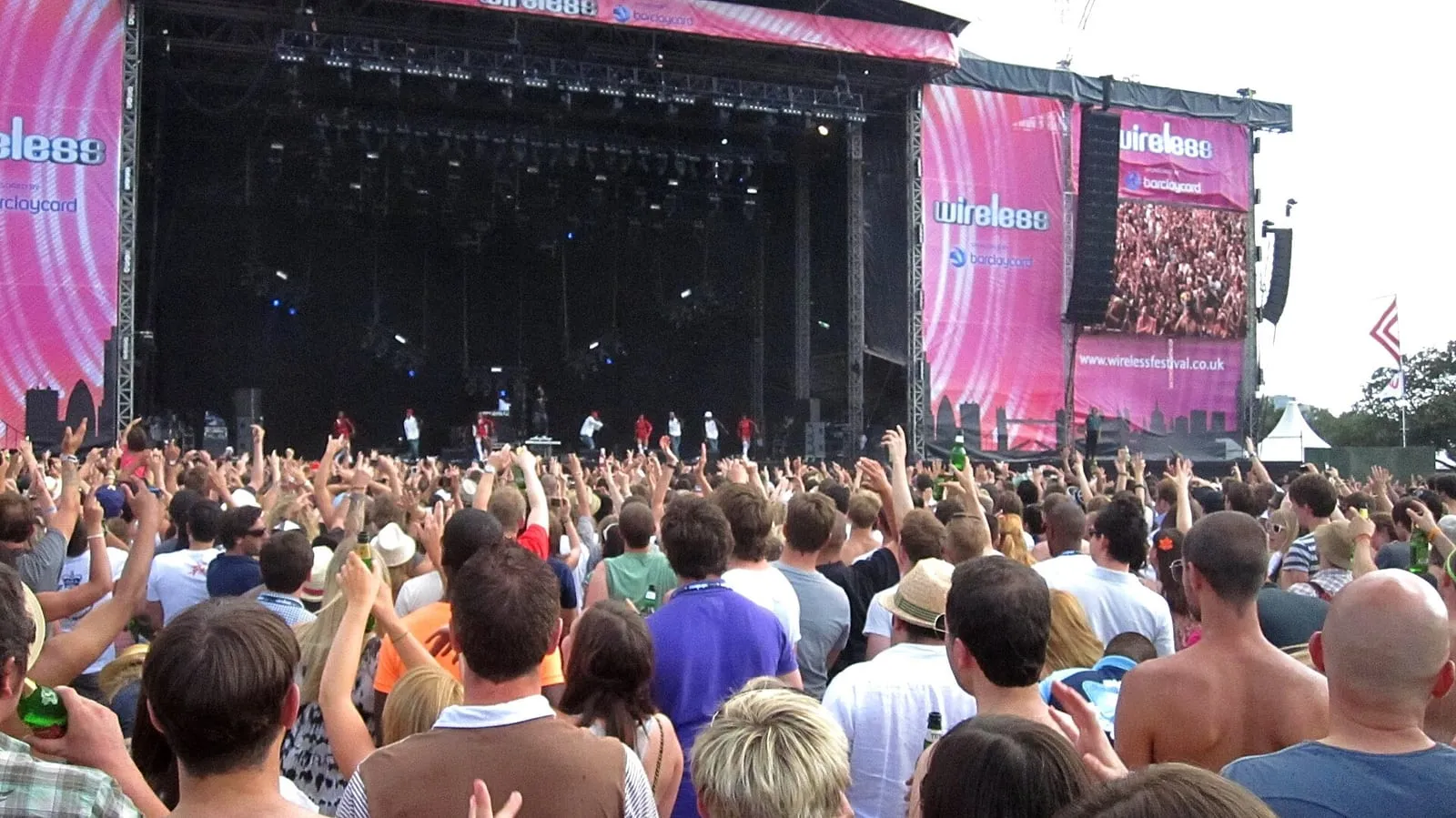Archive image: Missy Elliott live in Wireless Festival 2010.