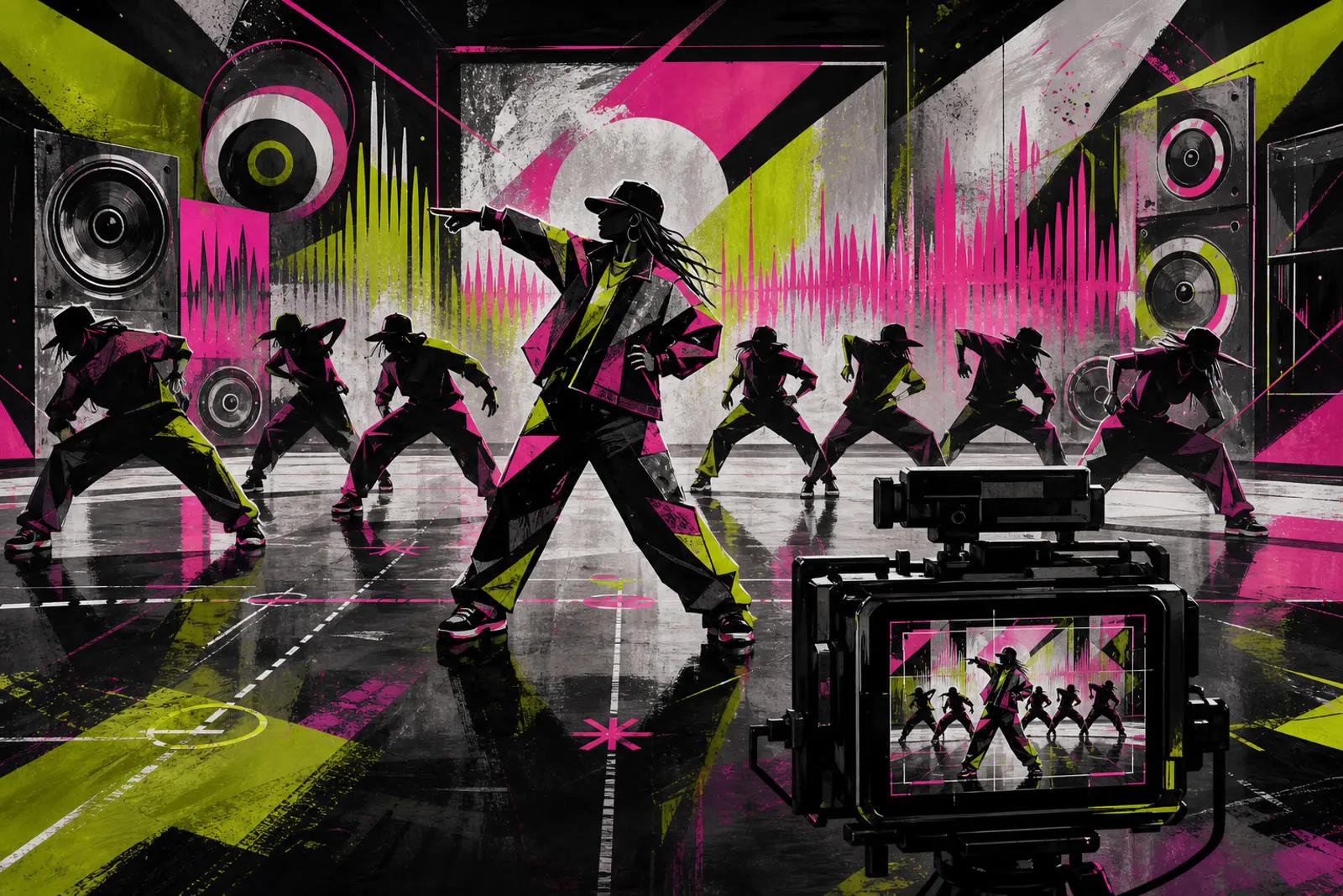 Editorial illustration visualizing a musical, technical, or social idea discussed in this story.