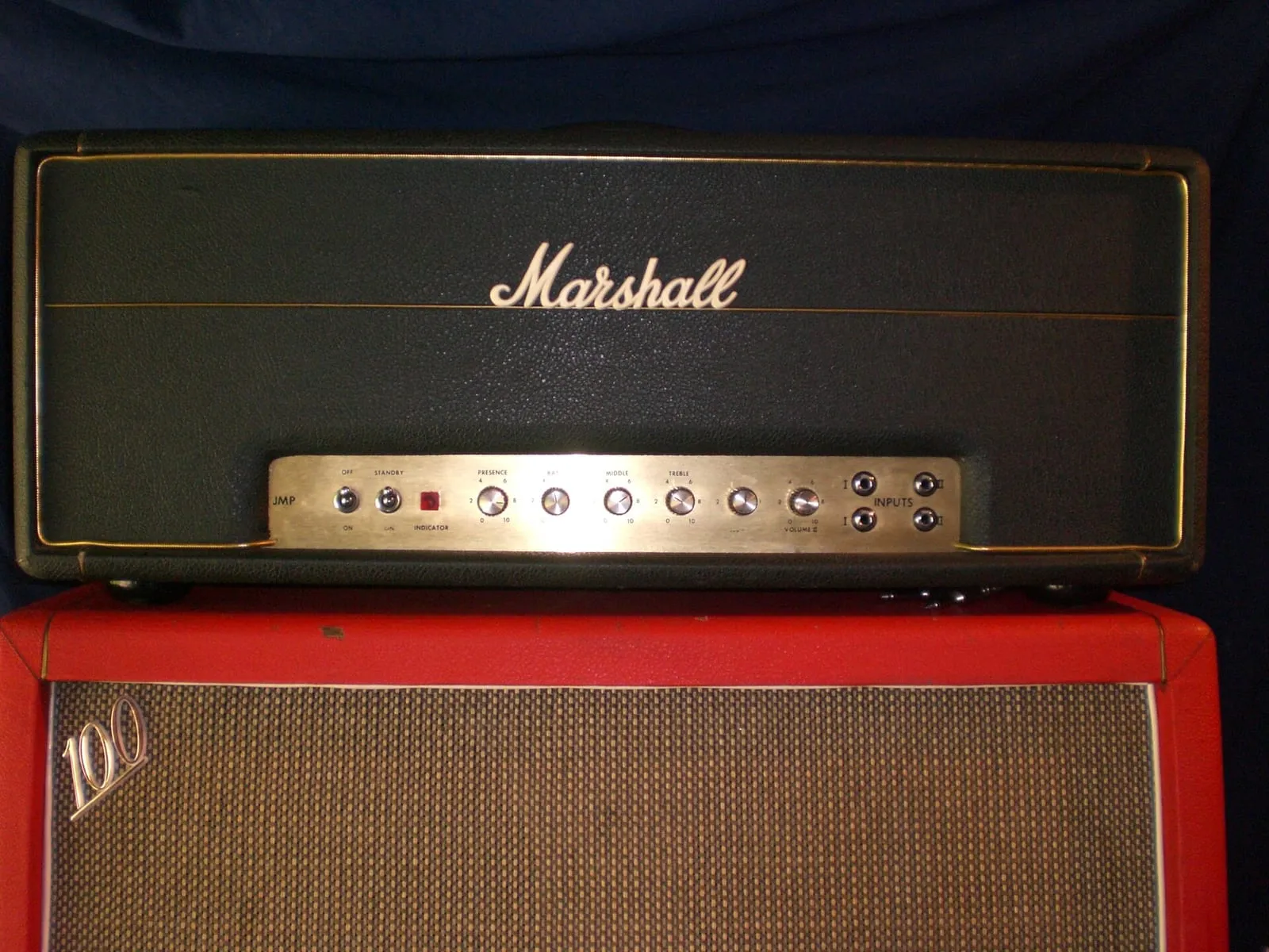 Archive image: This picture shows a very rare Marshall Major built in 1971, in nearly perfect condition. It's located in Eberbach ( near Heidelberg - Germany ) - it's in private hands.