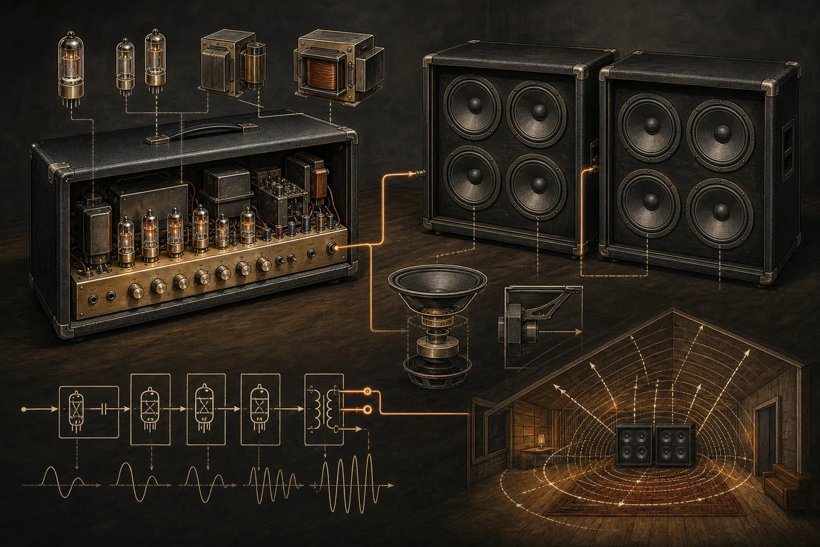 Editorial illustration visualizing a musical, technical, or social idea discussed in this story.
